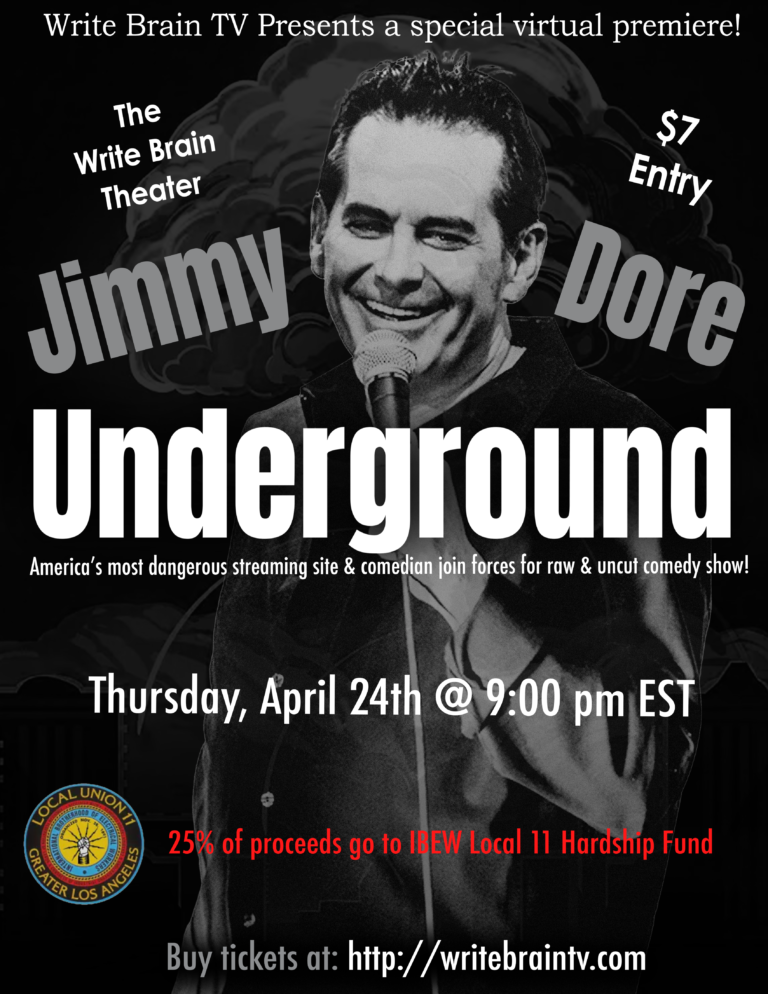 Jimmy Dore Underground Virtual Premiere (4/24)
