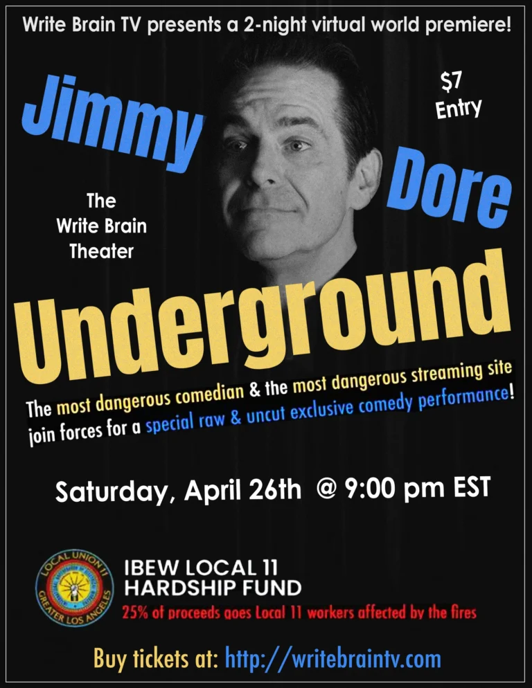 Jimmy Dore Underground Virtual Premiere (4/26)