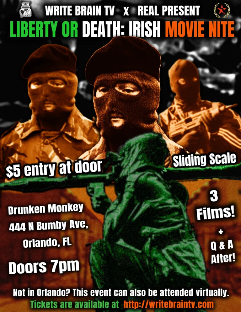 Liberty Or Death: Irish Movie Nite (4/10)